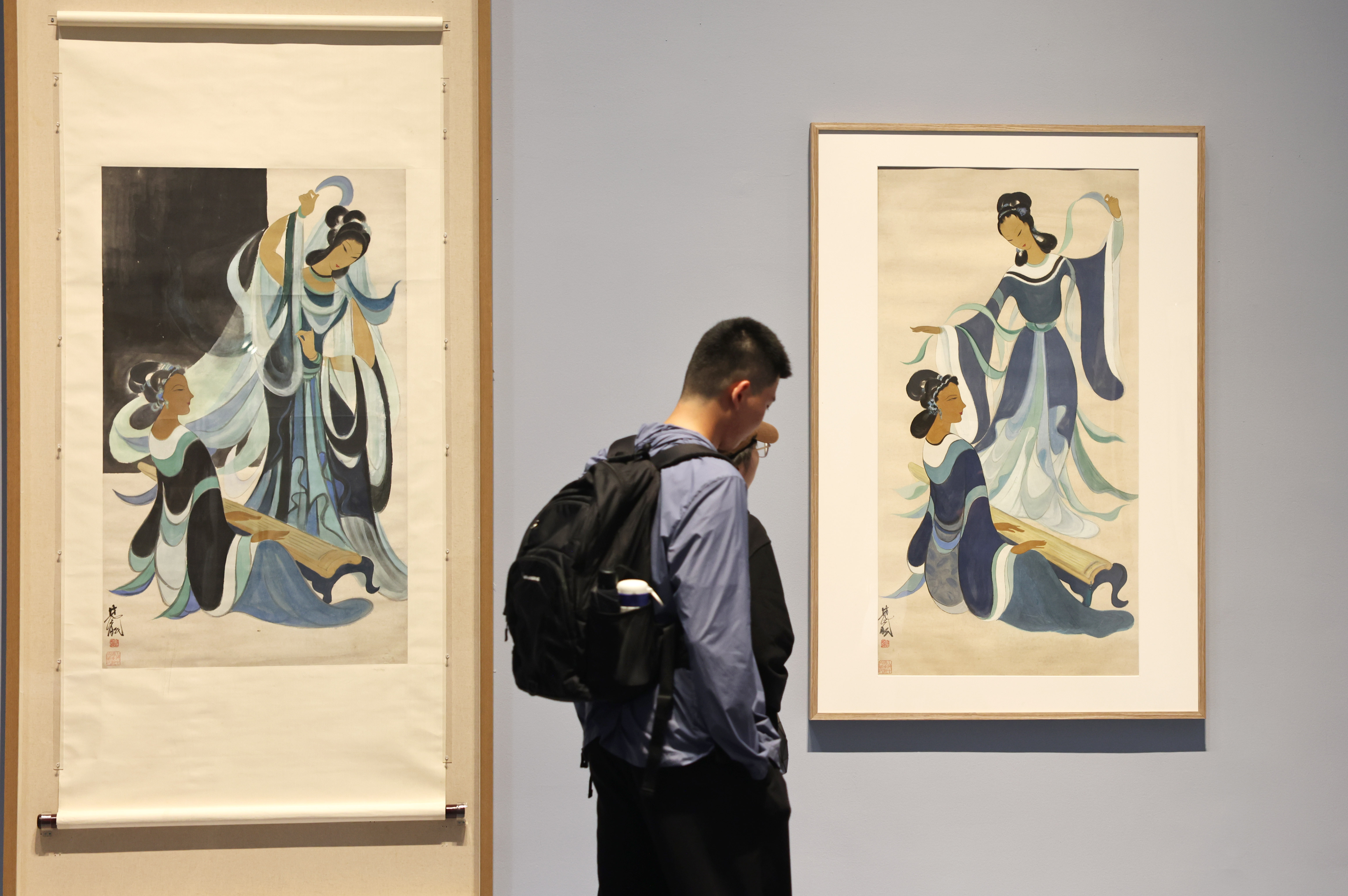 欧洲时报–欧时网-欧时大参-庆中法建交60年：林风眠与吴冠中画作在北京展出